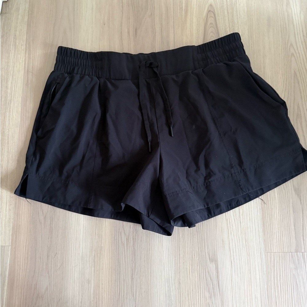 all in motion Black Women's Athletic Drawstring Shorts